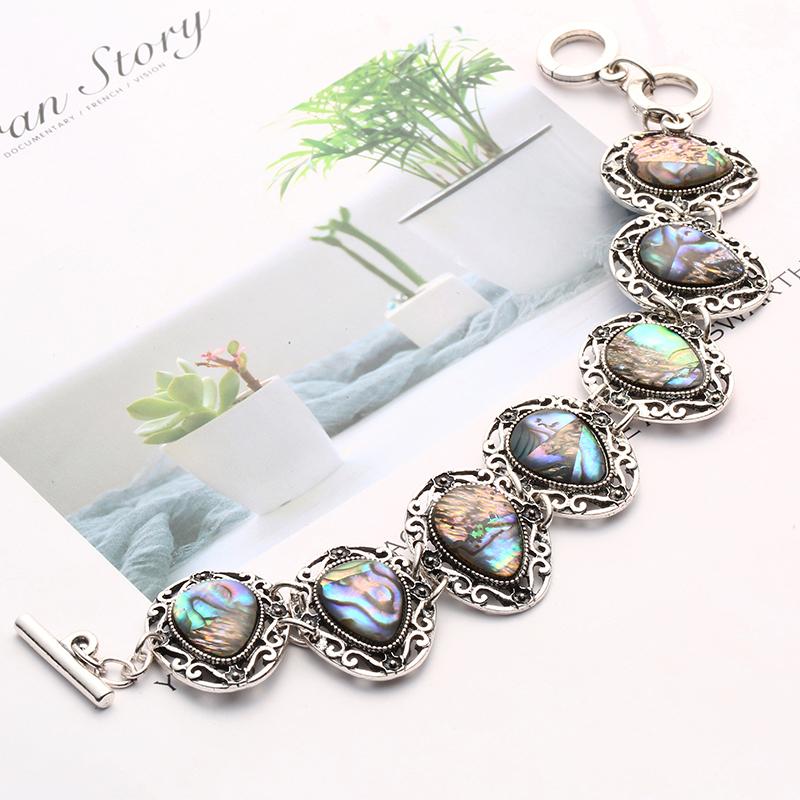 Modische ethnische Bohemian Armbänder für Damen, natürliche Muscheln, Vintage Strand Boho, verstellbares Armband Schmuck Geschenk