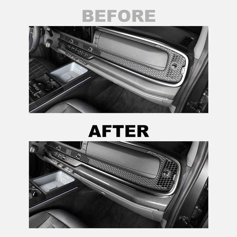 For Kia TASMAN 2025 2026 Dashboard Middle Air Conditioner Vent trument Panel Cover Trim Car Electronics Accessories LHD