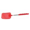 Retractable Plastic Fly Swatter Mosquito Racket with Stainless Steel Rod for Home OfficeRed
