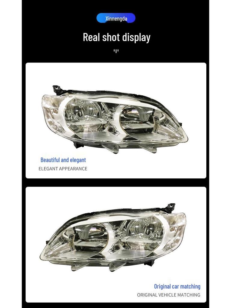 Compatible Headlight for 2014 Peugeot 301 - M33 High & Low Beam