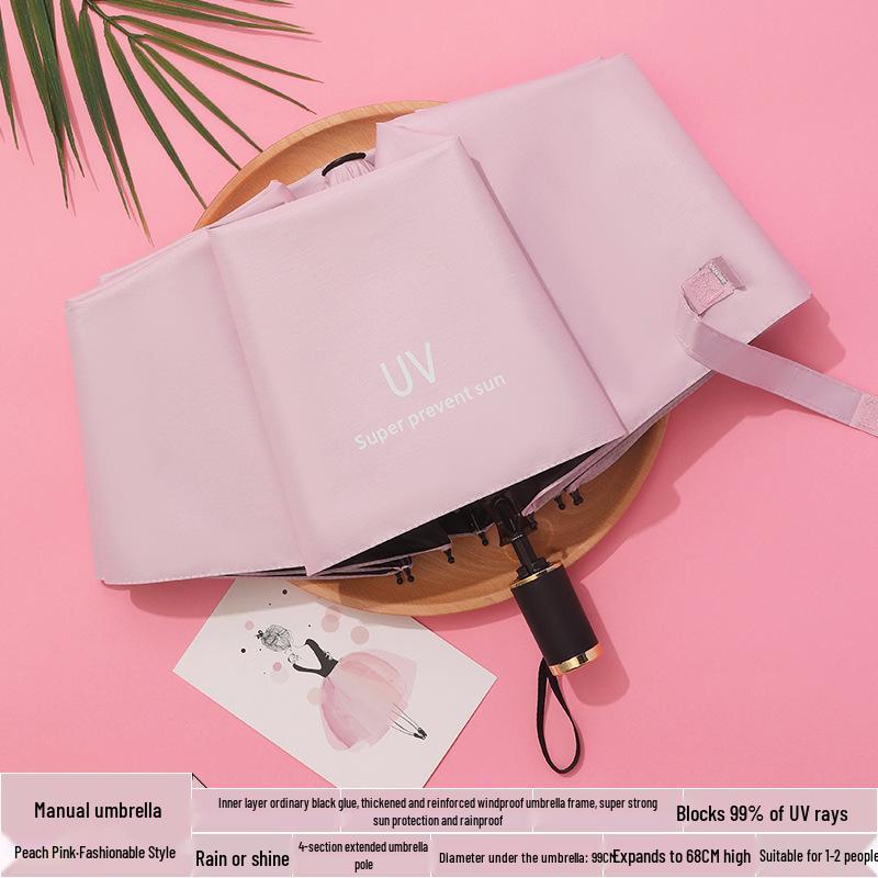 Custom Logo Dual-Use Automatic Umbrella: Rain or Shine, Folding, Sunscreen Shade, Perfect for Gifts and Advertising