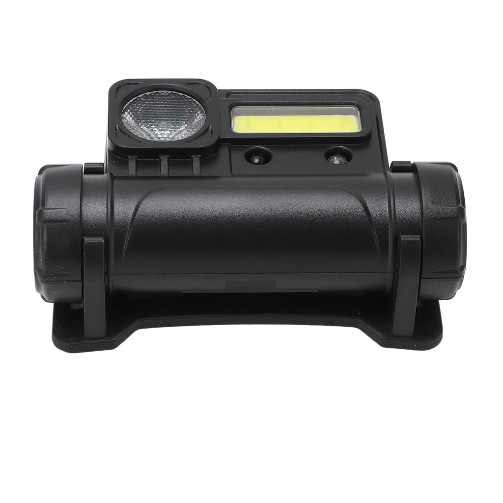 Sensing Head Lamp IPX4 Waterproof Magnet USB Charging Induction Head Light with 6 Gears for Camping Hiking Running