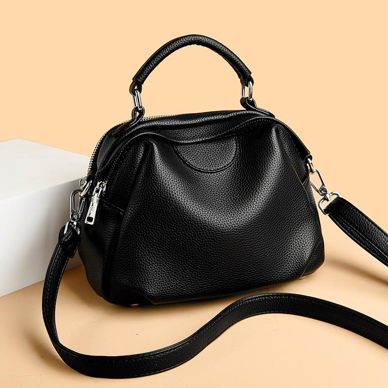 High Quality Soft Leather Tote Bag Fashion Women Shoulder Messenger Bag Large Capacity Wear-resistant Bag Luxury Handbag