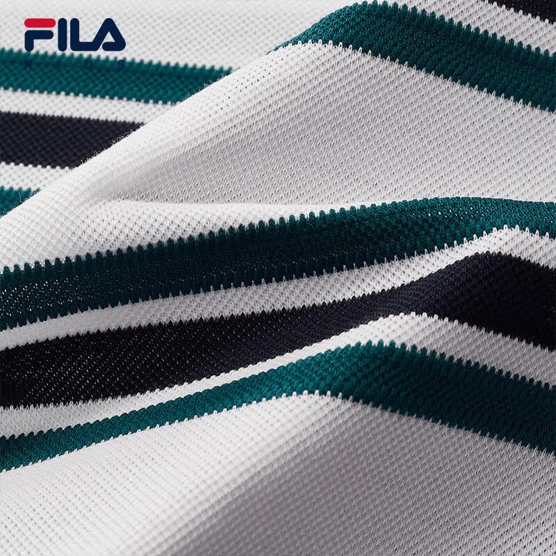 FILA Boys' Knitted Short Sleeve Polo Shirt