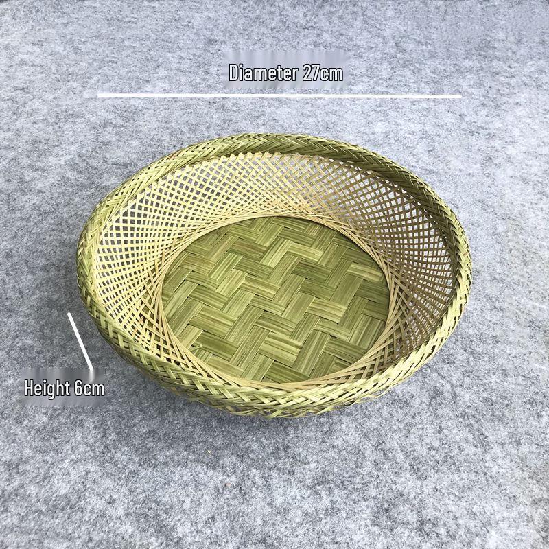 Woven Bamboo Fruit Basket Set