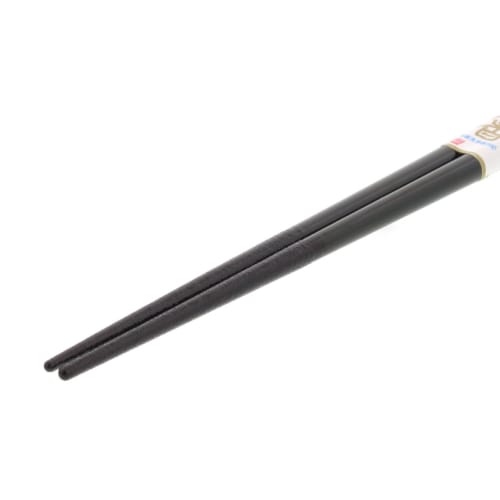 Ishida Japanese-made Chopsticks, MR, Sakura Fuugetsu Design, Dishwasher Safe, Natural Wood, 23cm, Black