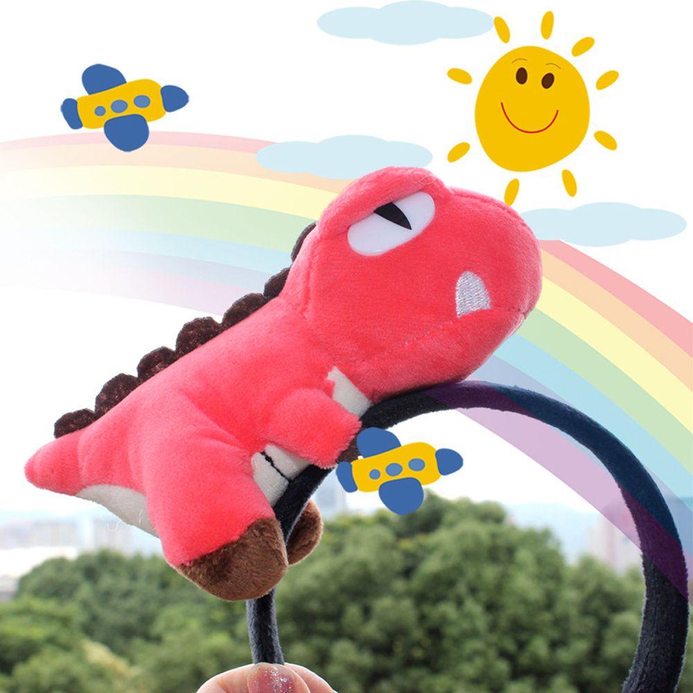 Washing Face Hair Accessories Women Plush Shark Fish Cartoon Hair Hoop Hairband Dinosaur Headbands