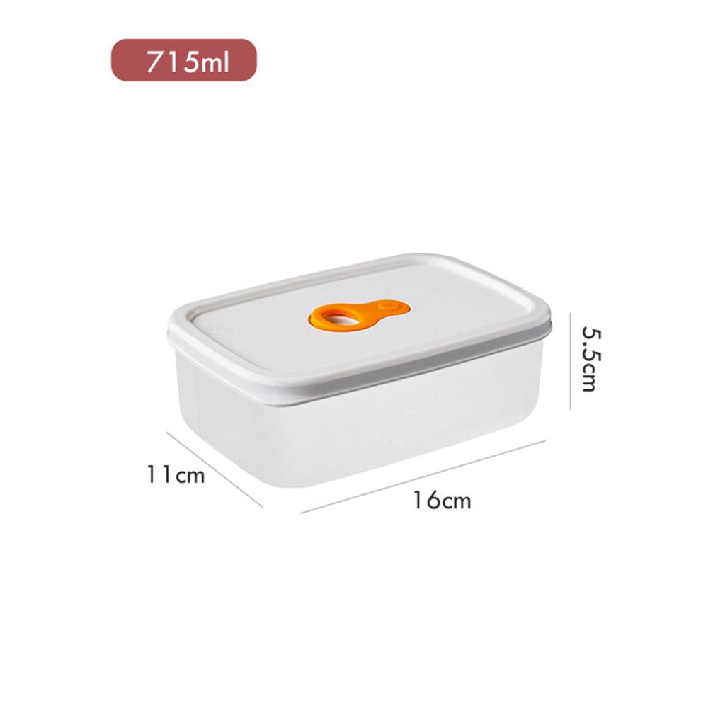 Recipiente Rectangulare pentru Depozitarea Alimentelor Transparente Versatile din Plastic Sigur pentru Microunde Cutie de Prânz pentru Bucătărie