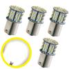 NAKOBO 4 Pieces High Brightness S25 Single Bulb LED (P21W