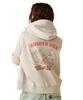 AVIREX Tom and Jerry F Light Hoodie, Women's, 023, Gray, 783-5131607