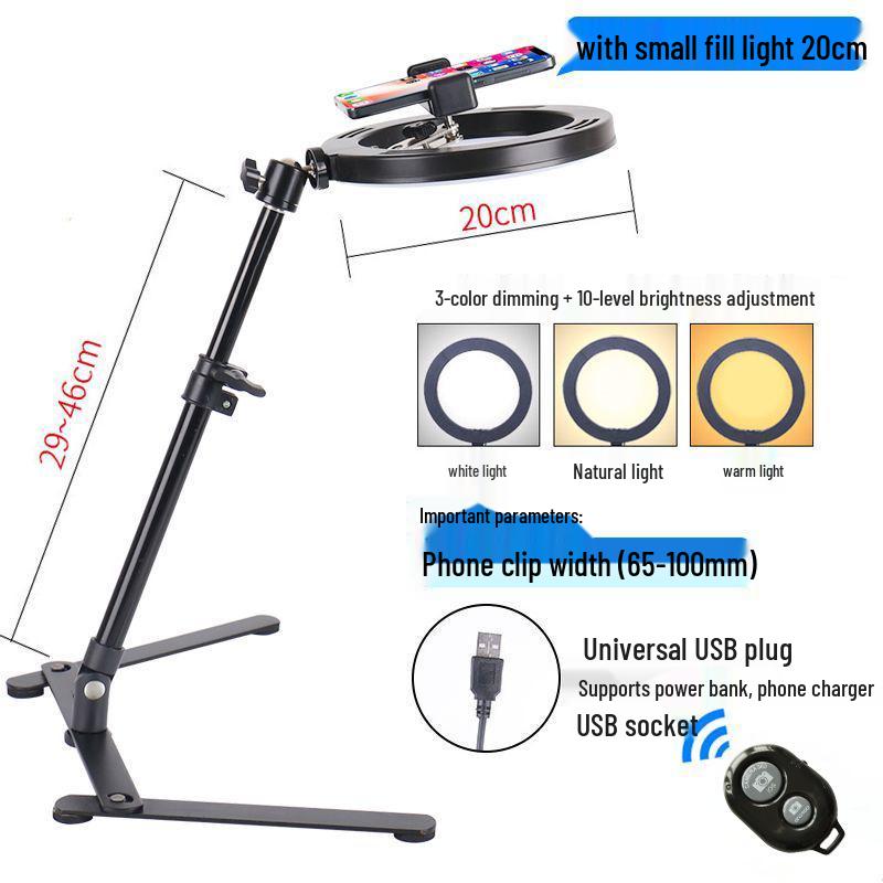 Desktop Phone Stand for Photography, Scanning, Video Recording, Online Classes, and Drawing
