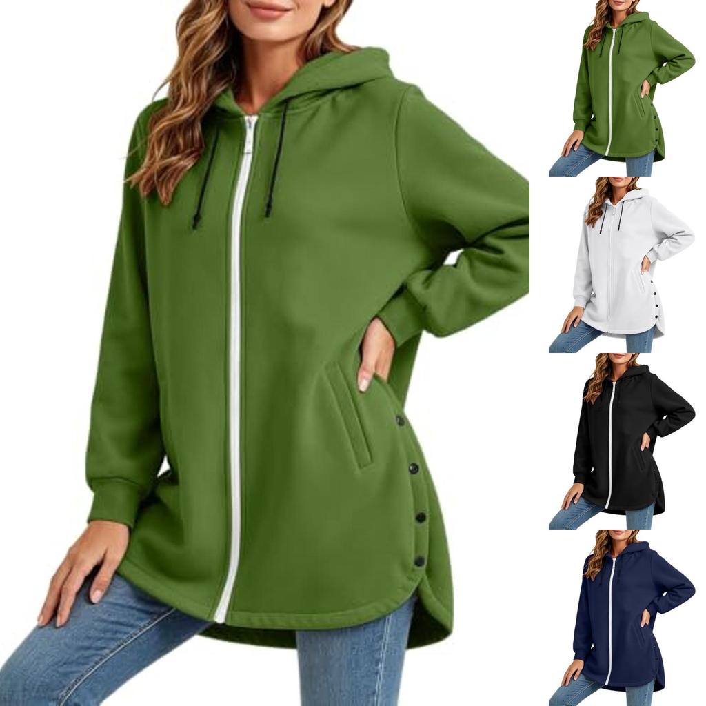 Lässiger Farb-Sweatshirt für Damen für den Alltag