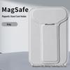 Magnetic Leather Flip Card Holder with MagSafe-Compatible Slot
