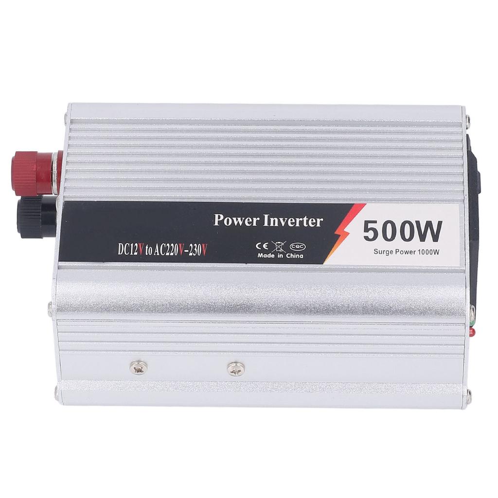 Car 500W 12V To AC 220‑230V with 5V USB Output Sine Converter