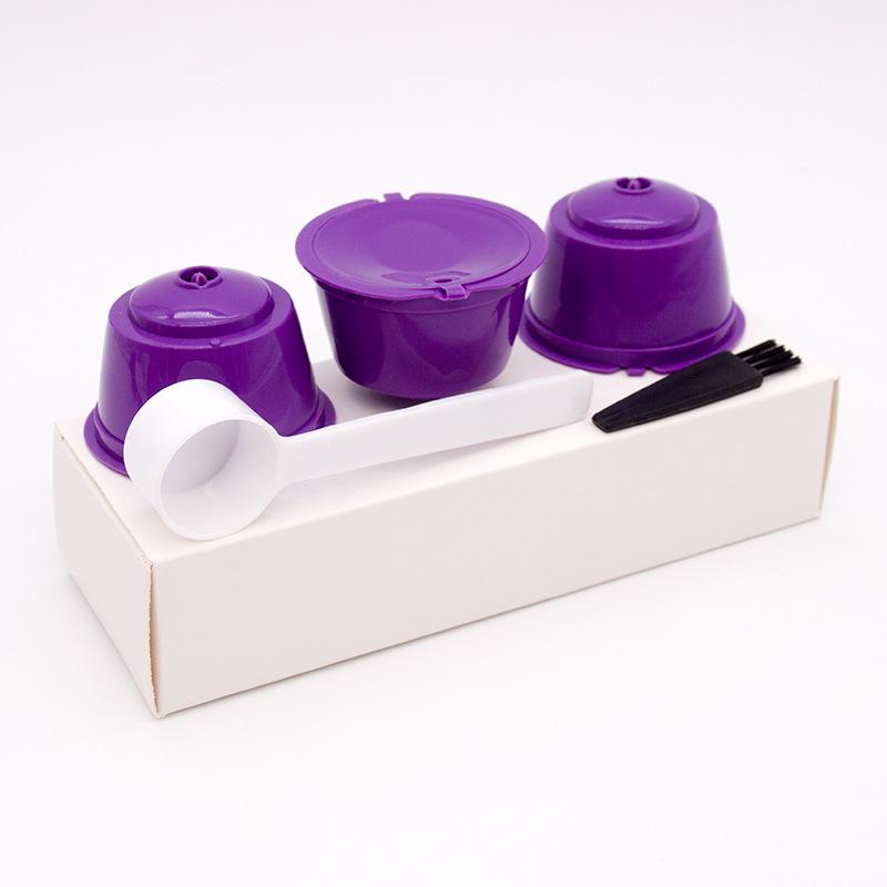 3-Piece Reusable Coffee Filter Screens for DOLCE GUSTO Capsules