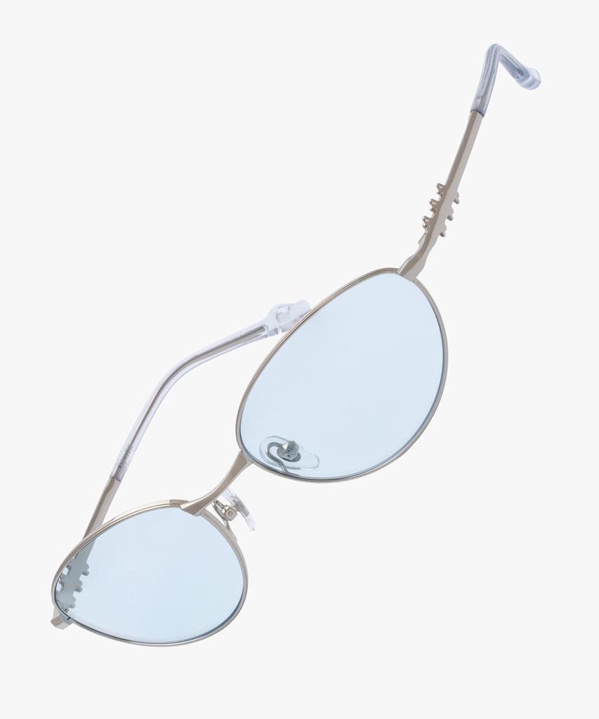 Likkeullou Rc Stainless Steel Epoca Sunglasses Blue