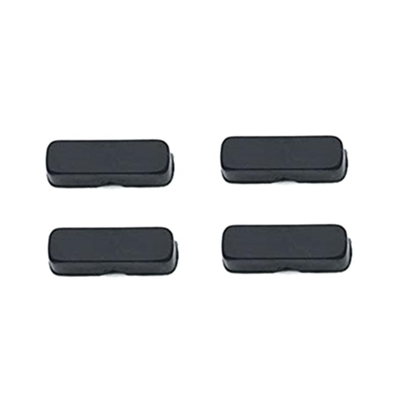 

Rubber Feet Gaming Accessories for Slim Shockproof 4 Pieces Replacement Housing for Case Rubber Cover 1 чорний