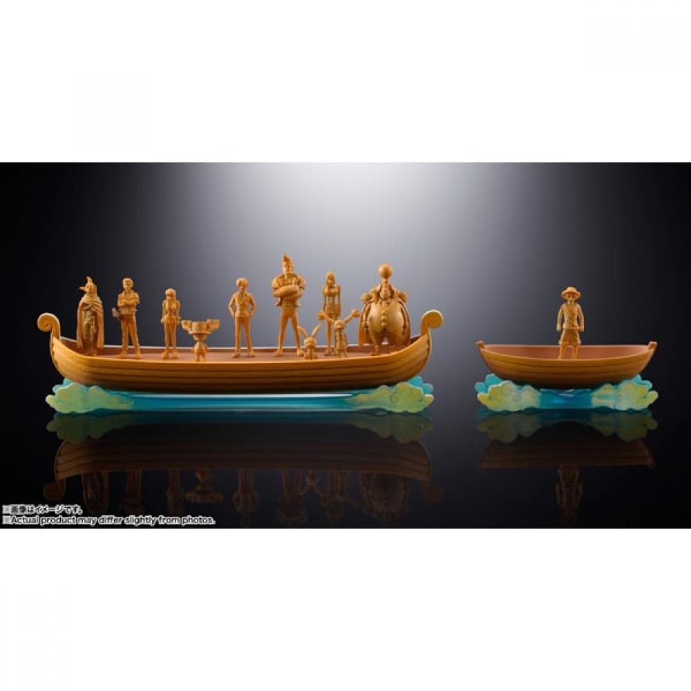 Bandai Spirits Super Alloy One Piece Going Merry One Piece Anime 25. Jubiläum Gedenkausgabe [Vorgemalte Fertigfigur]