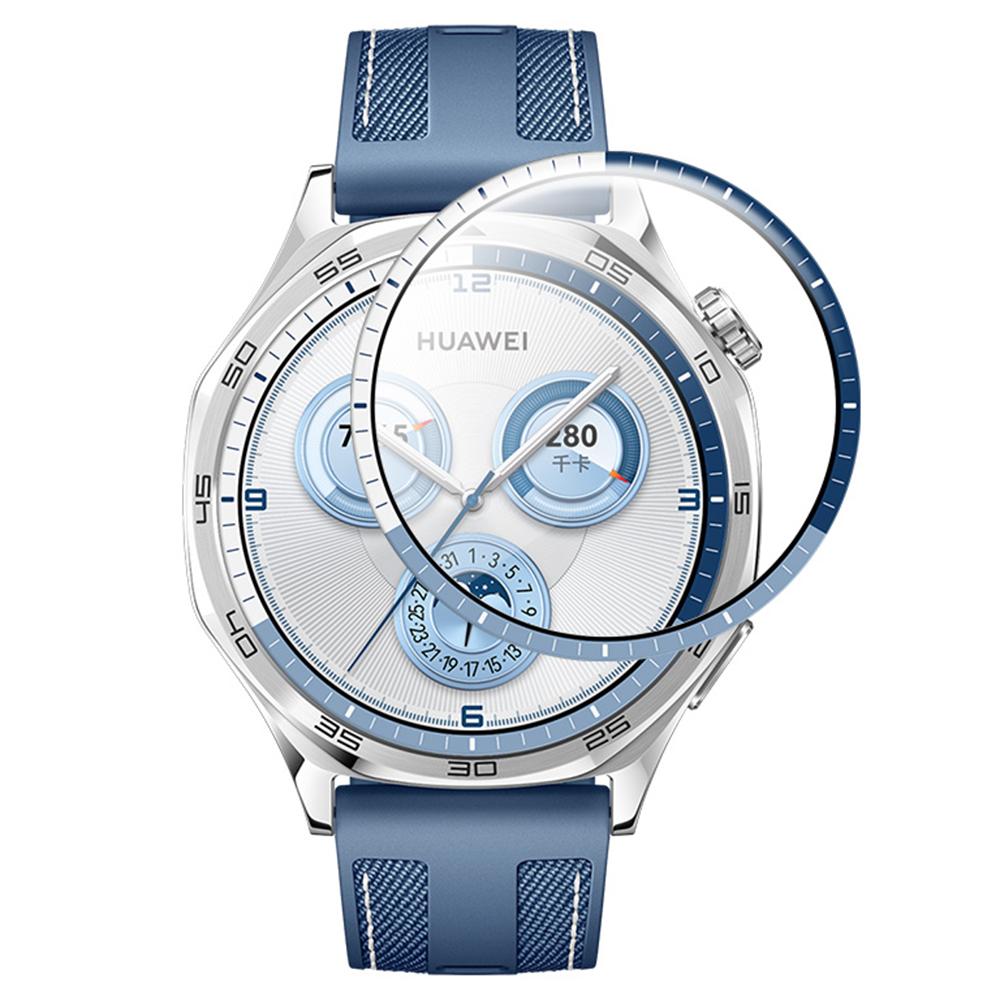 

RURIHAI For Huawei Watch GT 5 46mm Tri-Color Splicing Watch Screen Protector 3D PMMA Full Glue Film A