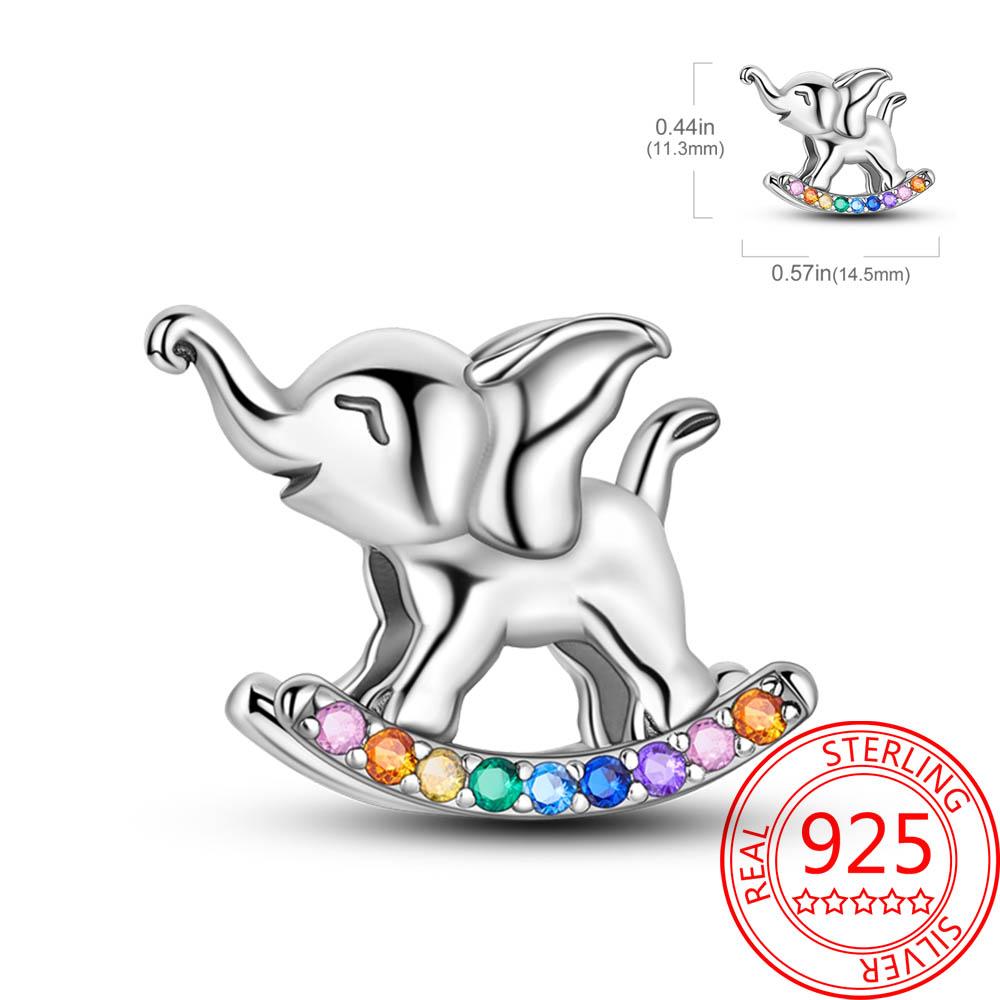 Animal Series Copper Octopus Giraffe Elephant Kitten Pendant Beads Fit Bracelet Necklaces Boutique Handmade Jewelry