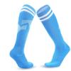 Loogdeel Kids Youth Adult Soccer Socks Stripe Knee High Softball Baseball Sports Socks Breathable Football Socks for Men Women