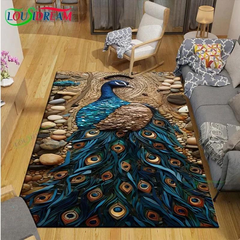 3D Lustige Kieselstein Dekor Teppich für Außenbalkon Garten Couchtisch Schlafzimmer Bereichsteppiche Küche Rutschfeste Fußmatte Teppich Geschenk