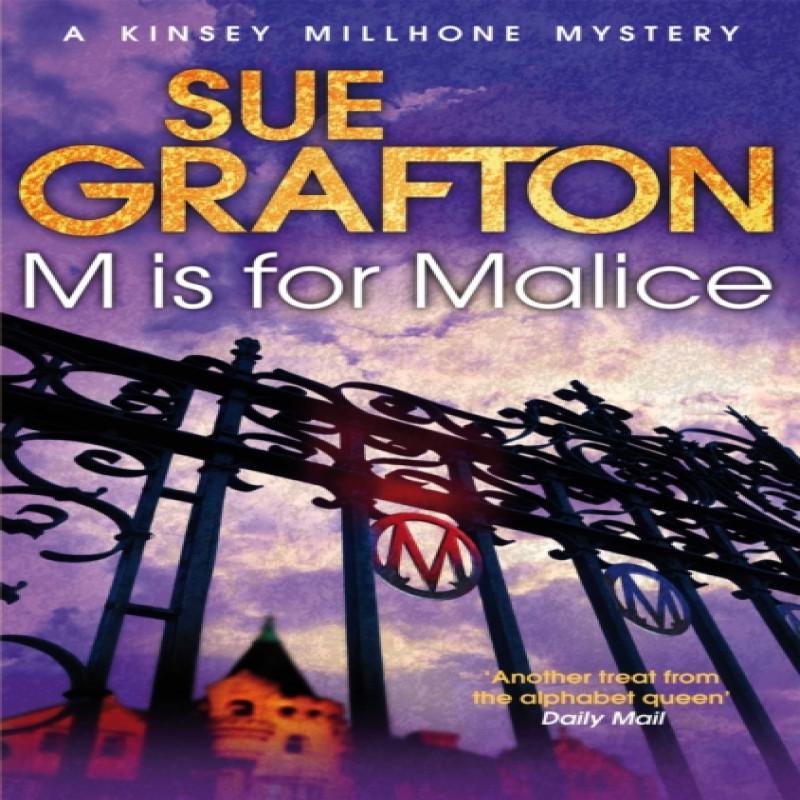 M Is for Malice by Sue Grafton Paperback Book 9781447212348