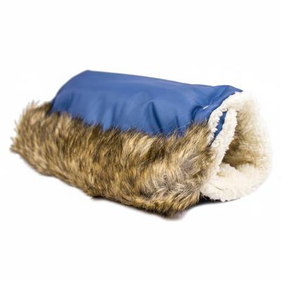 Warmer Gloves Muff for Stroller Sled Windproof Warm Navy Blue