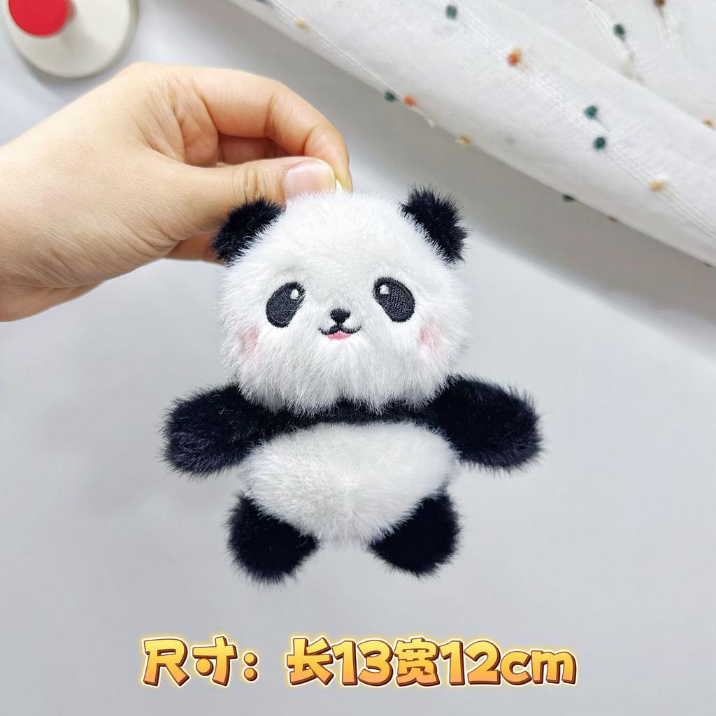 Cute Panda Pendant, Teddy Bear Doll Pendant, Panda Keychain, Chengdu Panda Gift