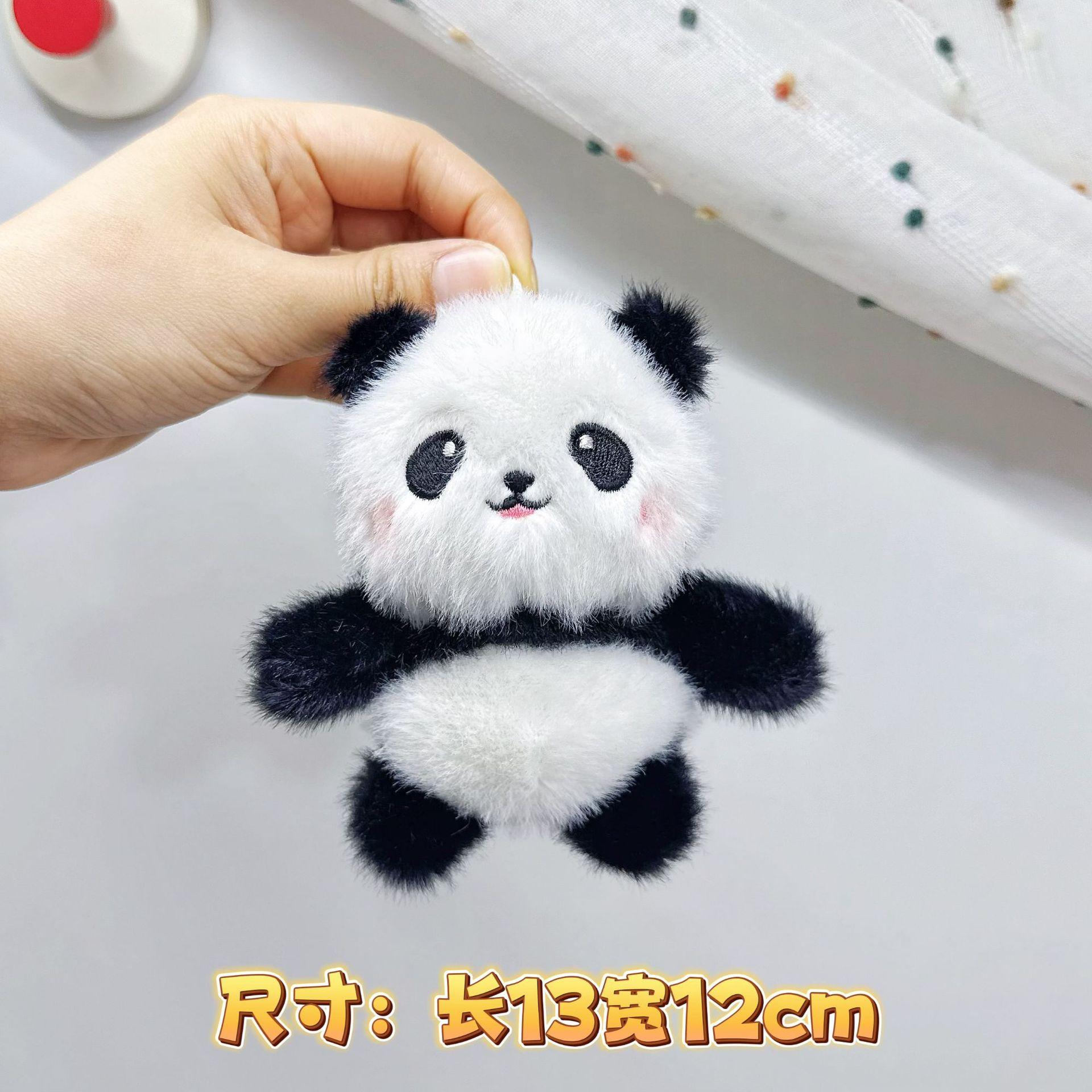Cute Panda Pendant, Teddy Bear Doll Pendant, Panda Keychain, Chengdu Panda Gift