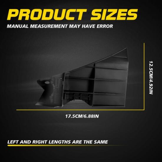 Stoßstangenhalterungen Halter für 2005-2009 Ford Mustang Fahrer Beifahrer 2X A