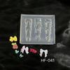 3D Bow & Flower Silicone Mold for Nail Art DIY