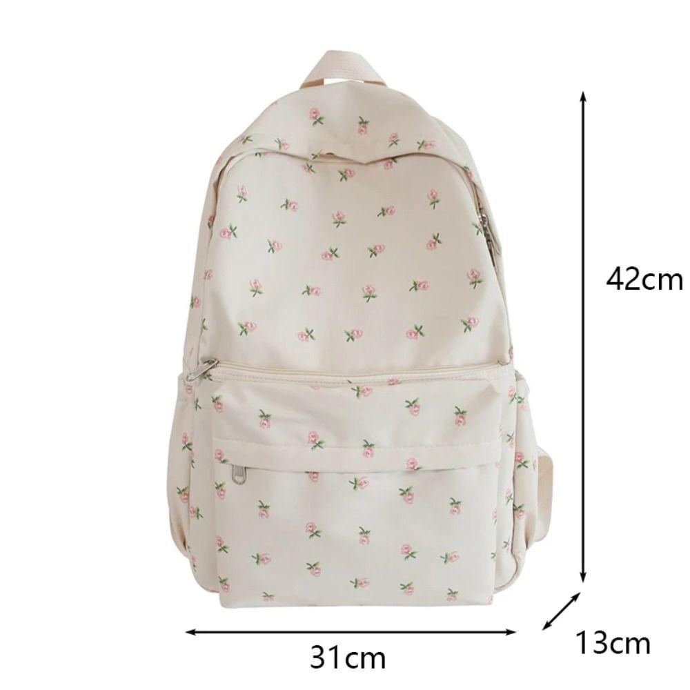 Großkapazität Mode Rucksack Blumen Umhängetasche Reise Rucksack Schüler Schultasche Outdoor