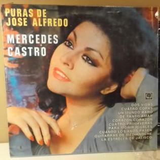 

LP Record MERCEDES CASTRO Puras De Jose Alfredo T10824 TREBOL 1980 Mexico Latin Used