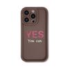 Simple letters for iPhone17/16 mobile phone case Apple 11 niche 14promax all-inclusive 12 soft case