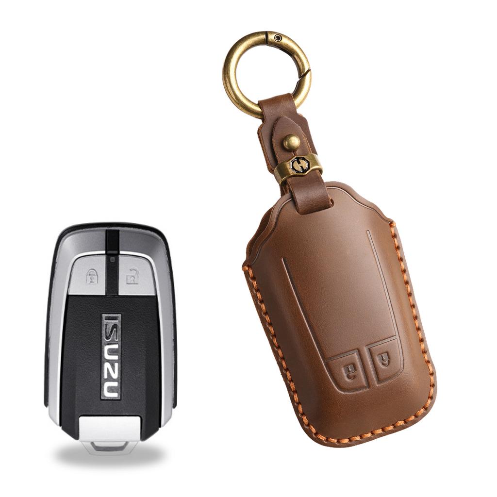 Retro Key Cover for Isuzu muX Ranger D-MAX South East Asia Pickup Truck Protective Case Buckle