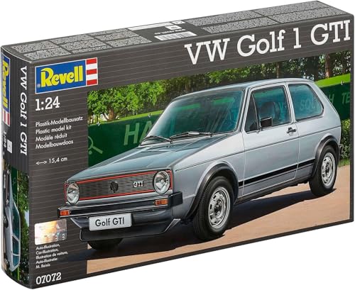 German Revell 1/24 VW Golf 1 GTI 07072 Plastic Model