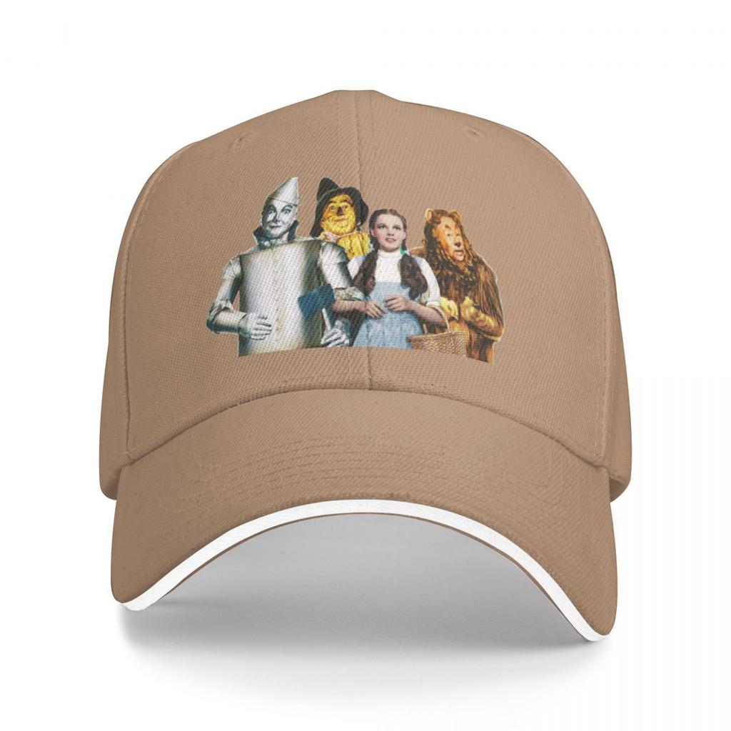 Wizard Of Oz/ Dorothy Tin Man Scarecrow/No Place Like Home Baseball Cap summer hat Sunhat Designer Man Women's