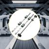 Linear Guide Rail 2Pcs HGR20-1000mm Linear Slide Rail with 1Pcs RM1605-1000mm Ballscrew with BF12/BK12 Kit Linear Slide Rail Guide Rail Square For DIY
