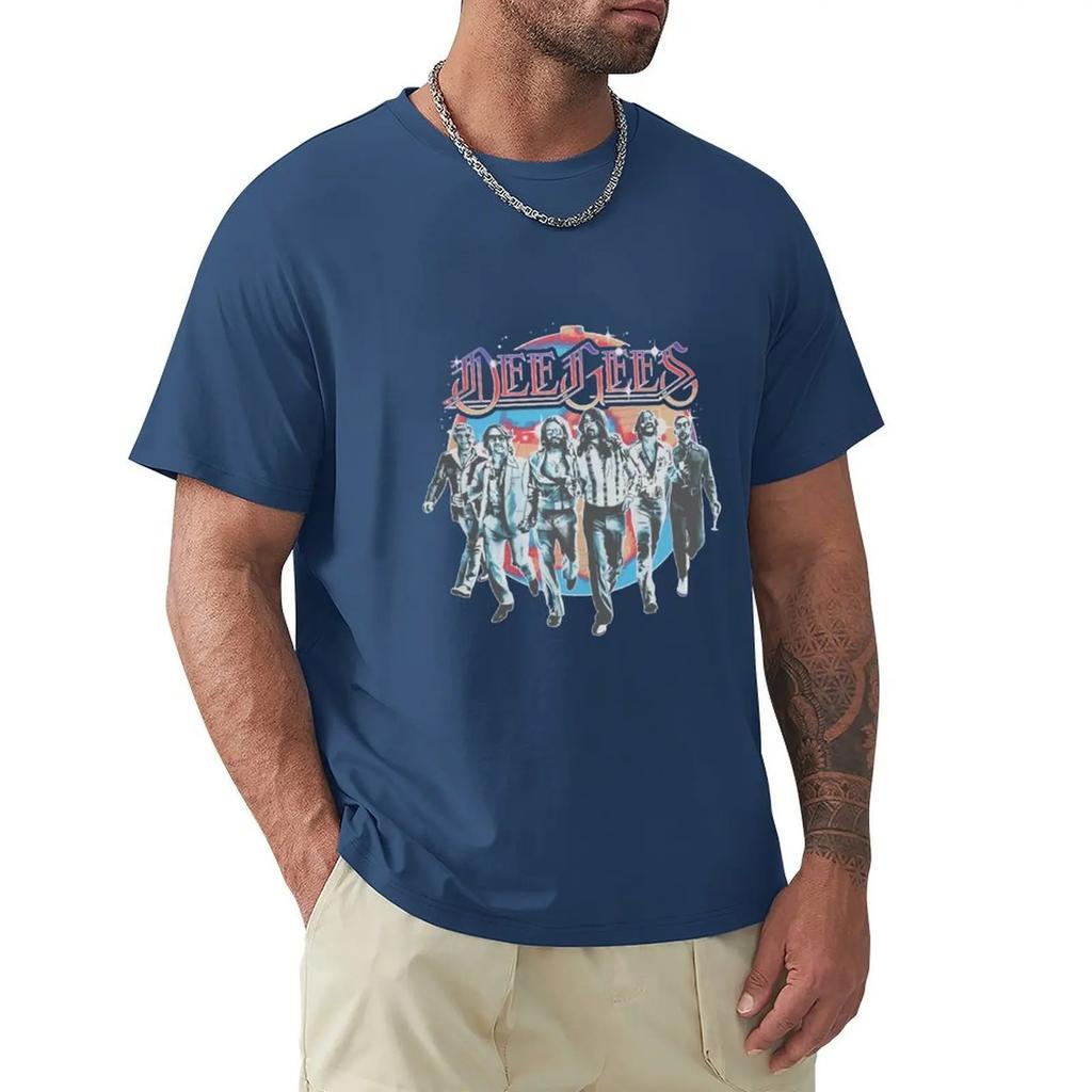 Dee Gees Disco Ball Logo T-Shirt vintage clothes sweat t shirts for graphic