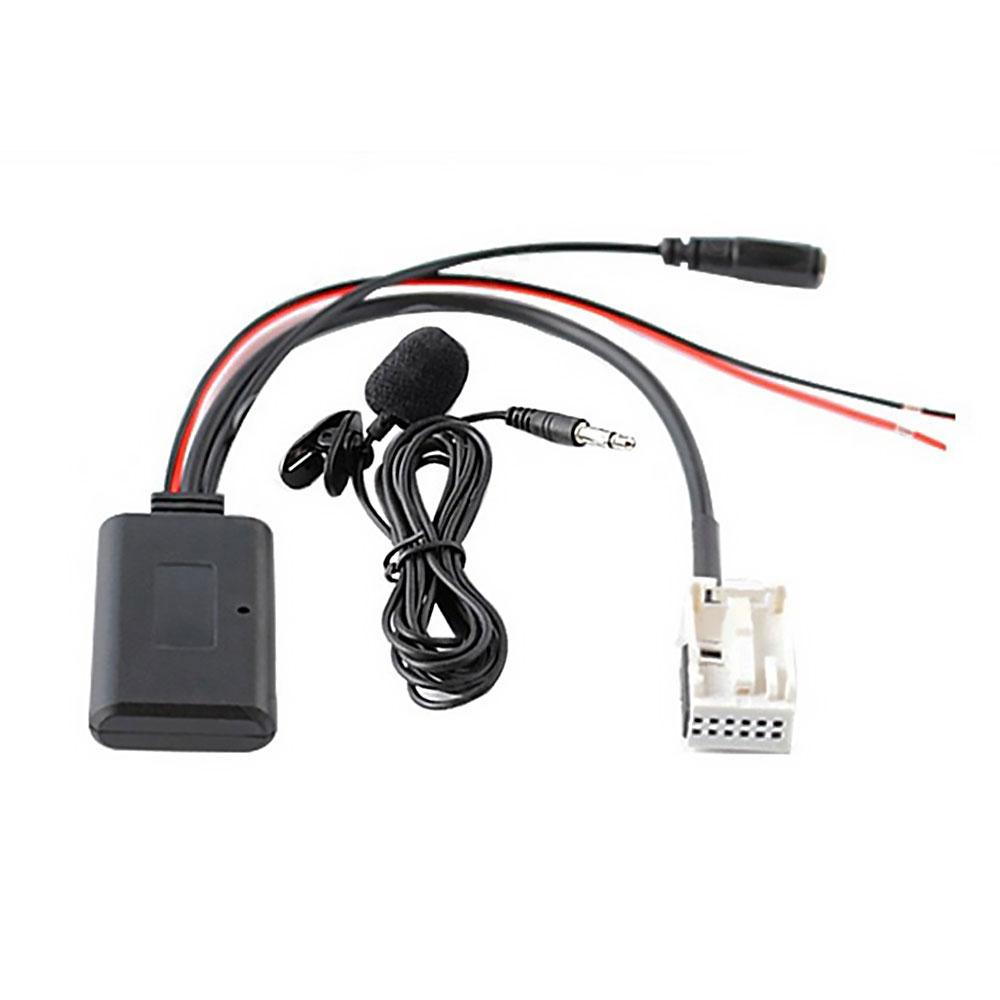12Pin Bluetooth Module Wireless Car Radio Stereo Music Aux Cable Adapter For Peugeot 307 408 508 ForCitroen Sega Stereo Receiver