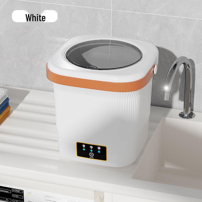 Compact Large-Capacity Mini Washing Machine for Dorms and Household Underwear Laundry
