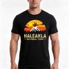 Haleakla National Park Hawaii Vintage Retro Sunset2 Tshirt Summer Casual Cotton Tee Oversized Streetwear Tops 100 Cotton