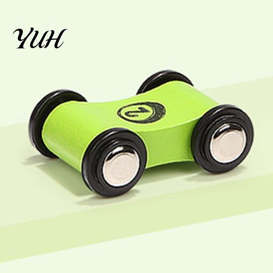 Lernspielzeug für Kinder Holz Mini Rennauto Kleinkinder, Rückziehfahrzeug mit Nummer Sicher Massivholz Vorschulfahrzeuge Kognition, Hand-Auge