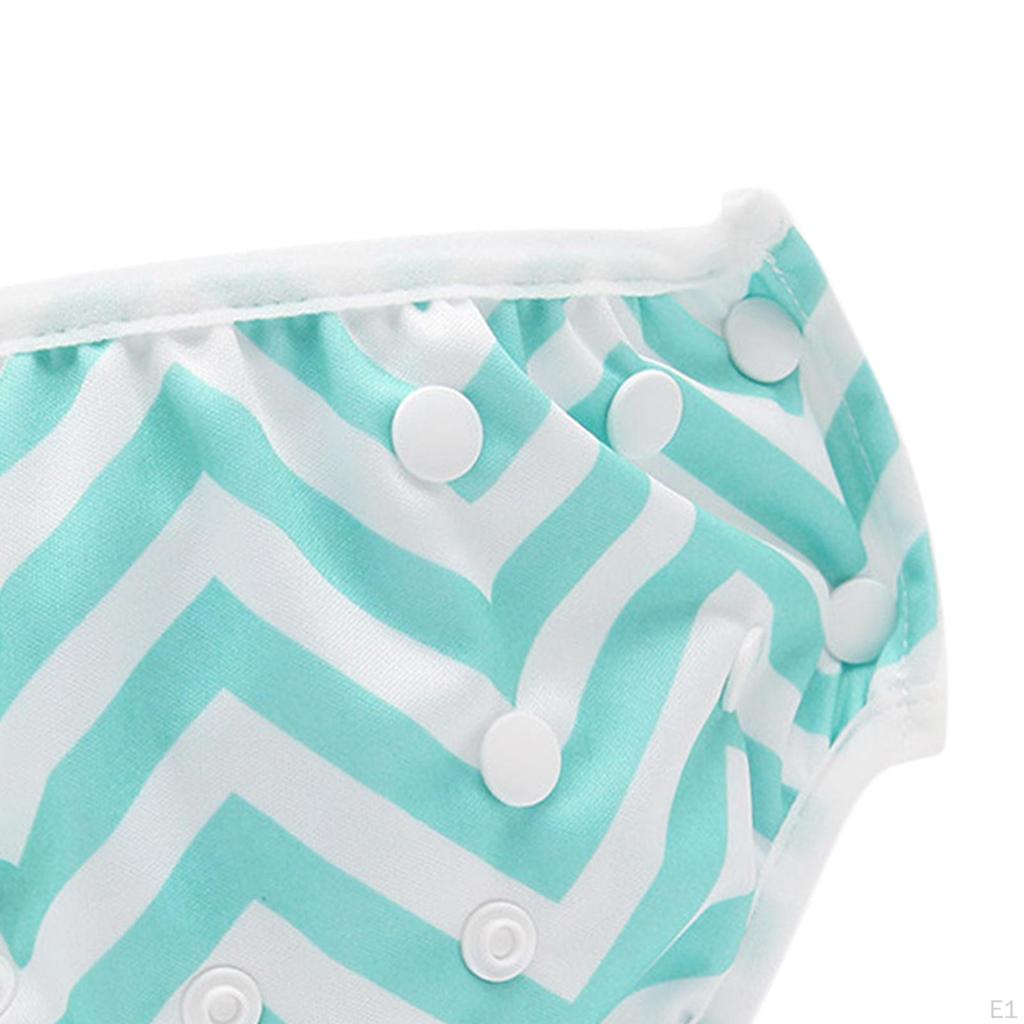 Baby Swim Diaper Diapers Cover Bathing Suit Bottom Beachwear Washable for 0-24Months, Newborns,