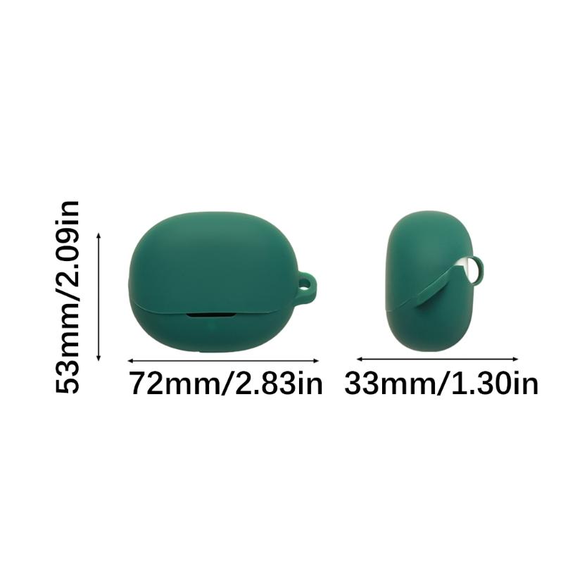 Earphone Shockproof Housing Skin-friendly Guarding Washable Shell Nonslip for MeloBuds N20 Keep Safe From Accidental Dro