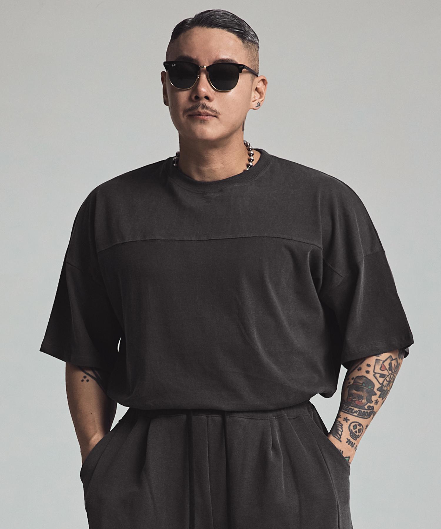 Astrov Street Down Pigment Jersey Charcoal Xl