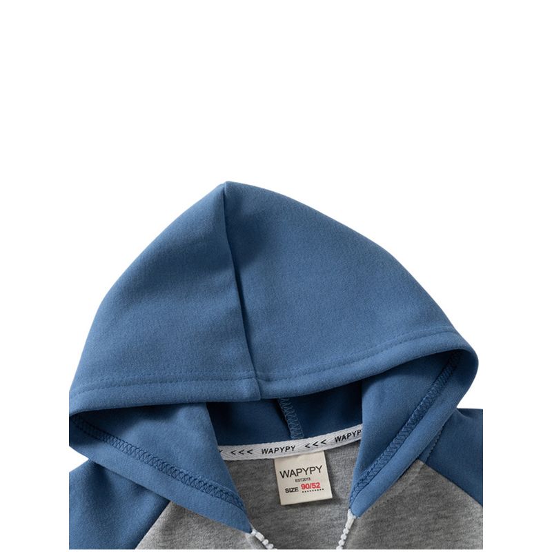 Korean Children's Clothing Spring and Autumn Children's Hooded Sweatshirt Boy Dinosaur Coat Hoodie Baby Boy Long Sleeves Clothes Zip-up Shirt