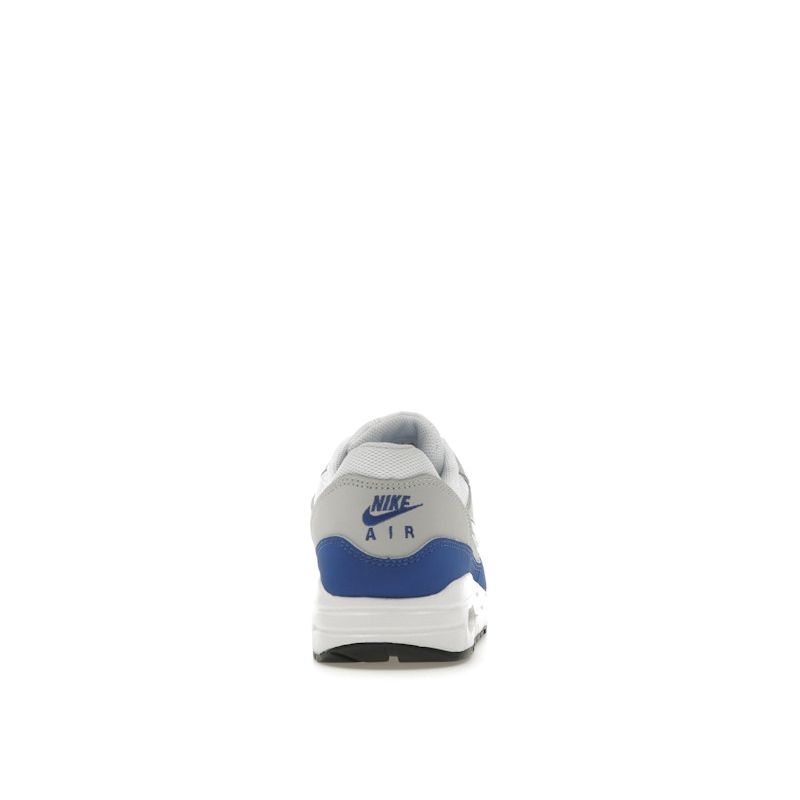 Nike Air Max 1 GS Královsky modré Dětské tenisky Bílá Neutrálně šedá Černá DZ3307-104