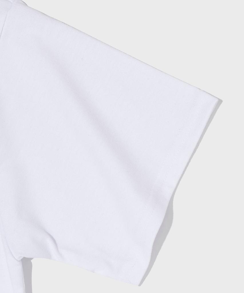 ROIDESROIS Lovely Bercat Short Sleeve T-Shirt (White)